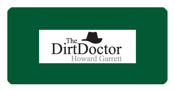 A green and white banner with the dirt doctor logo.